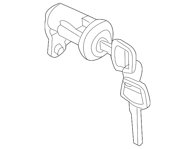 K3477-EA80J Деталь CYL & KEYS