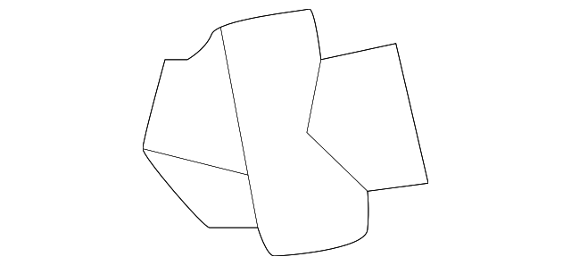 75395-33020 Деталь PILLAR MOLDING CLIP, LEFT