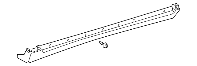 75851-33020 Деталь ROCKER MOLDING, RIGHT
