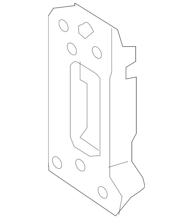 64585-2P700 Деталь MOUNT BRACKET, RIGHT
