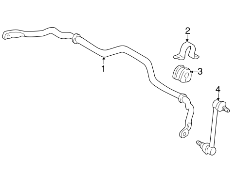 Protege STABILIZER BAR & COMPONENTS
