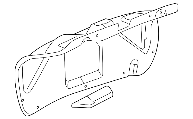 25810833 Деталь TRIM PANEL