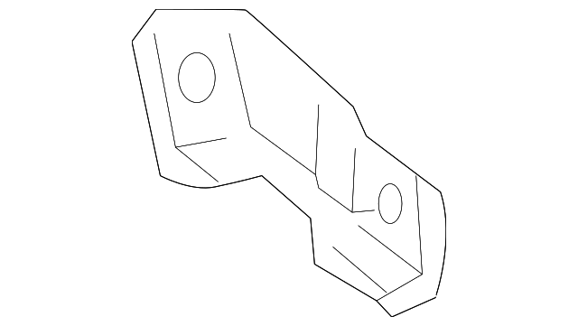 17139-74210 Деталь SUPPORT BRACKET, LEFT