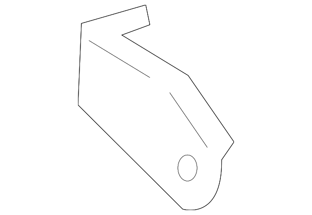 17118-74420 Деталь SUPPORT BRACKET, RIGHT