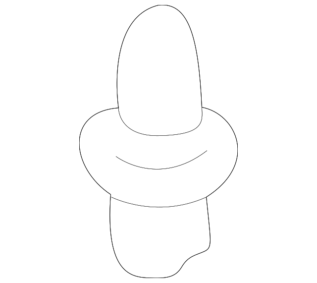 MR547806 Деталь FENDER LINER CLIP, LEFT