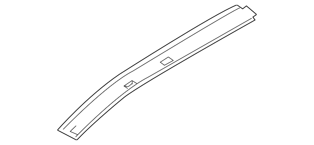 87231-2P500 Деталь ROOF MOLDING, LEFT