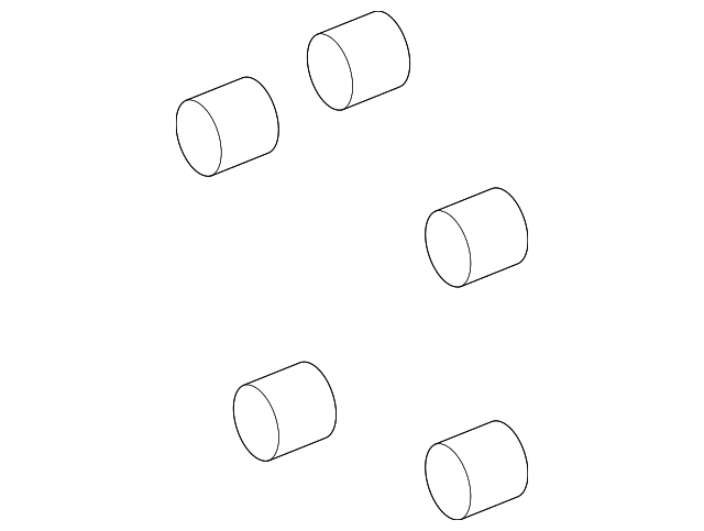7B0-601-139 Деталь WHEEL STUD, RIGHT