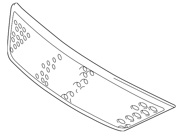 7174154L005PK Деталь GRILLE