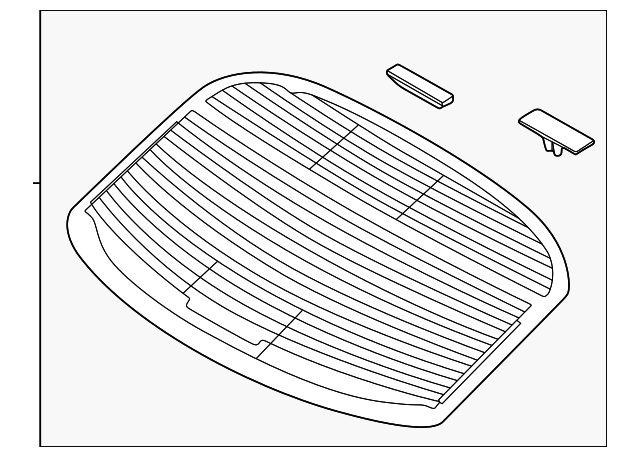 87110-4C030 Деталь BACK GLASS