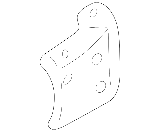 5127793AA Деталь UPPER HINGE, LEFT