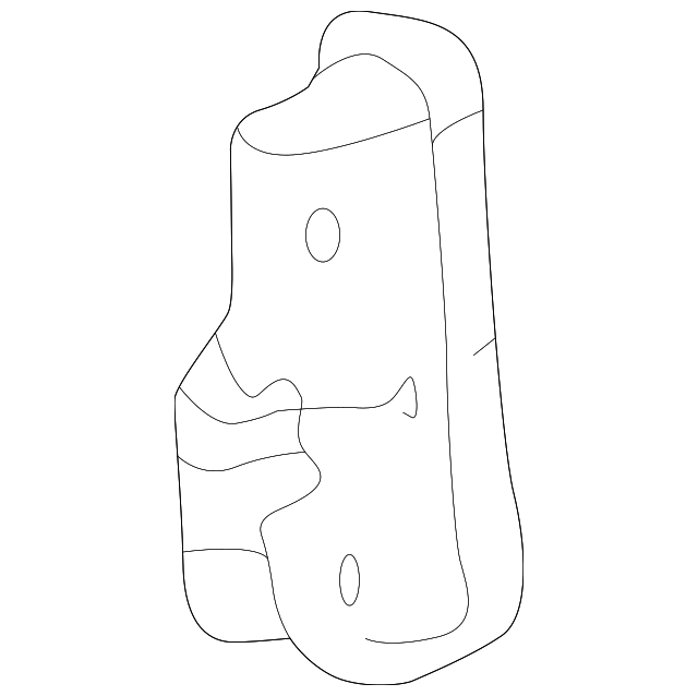 4878317AD Деталь CHECK STRAP, LEFT