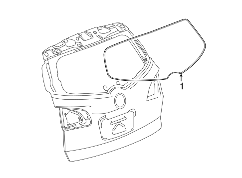 Traverse GLASS - LIFT GATE