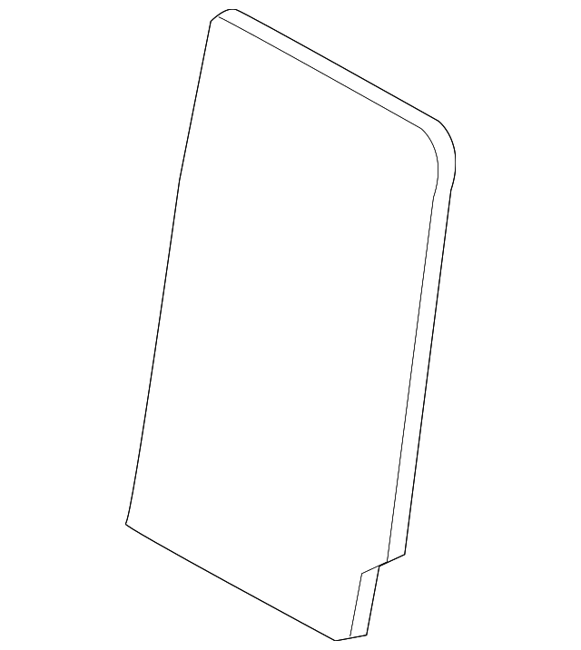 166-923-02-00-8Q91 Деталь SEAT BACK PANEL