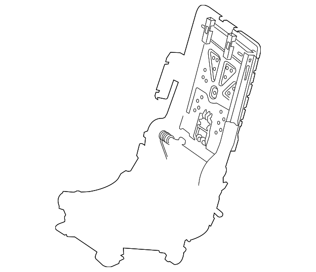 166-920-54-14 Деталь SEAT FRAME