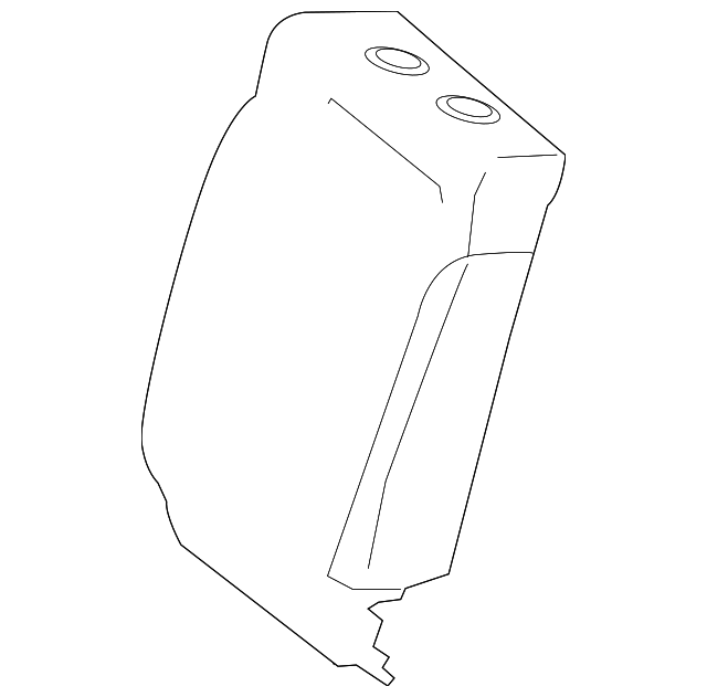166-920-48-00 Деталь SEAT BACK PAD