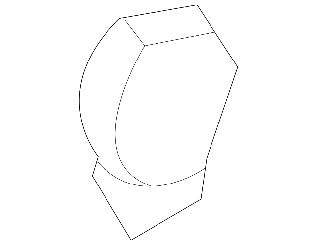 16692008007E94 Деталь OUTER COVER, LEFT