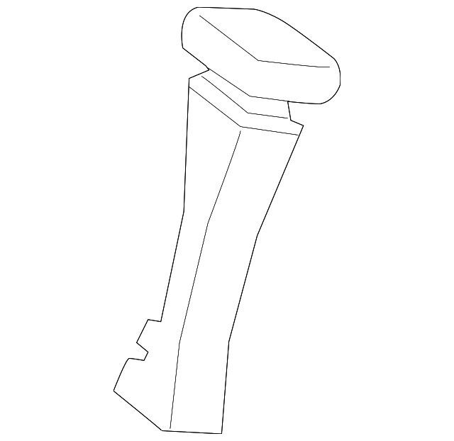 166-970-19-41-8N84 Деталь HEADREST GUIDE