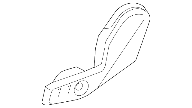166-921-06-00-8N84 Деталь RECLINE COVER