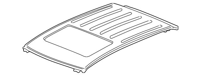 10345242 Деталь ROOF PANEL