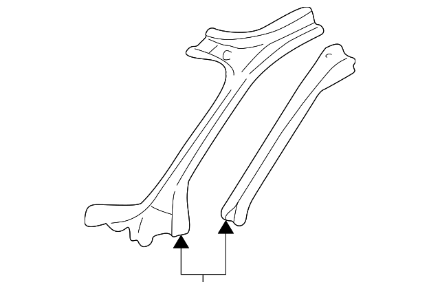 10420579 Деталь W'SHIELD PILLAR, RIGHT