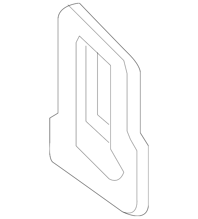 8V7-864-633-A Деталь SOUND ABSORBER, LEFT