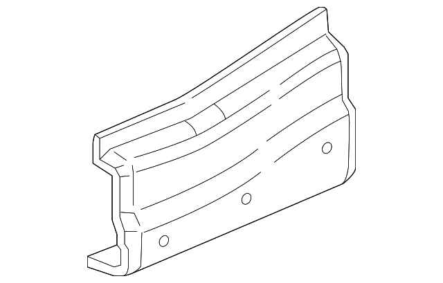 8V7-810-717 Деталь REAR SECTION, LEFT