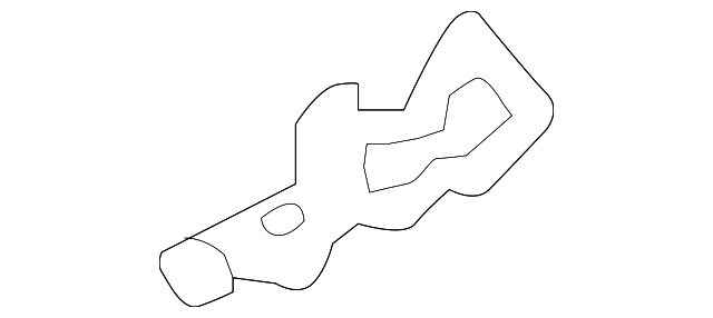 8V7-864-623-A Деталь SOUND ABSORBER, LEFT