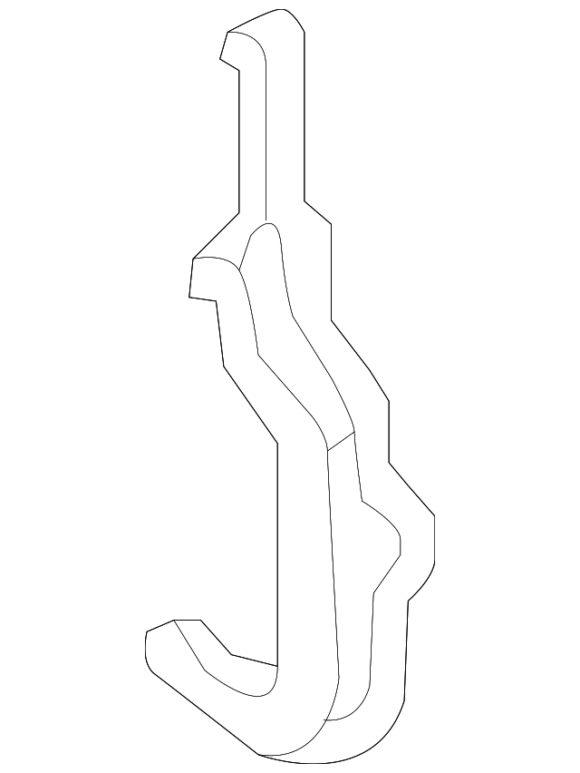 8V7-864-637-B Деталь SOUND ABSORBER, LEFT