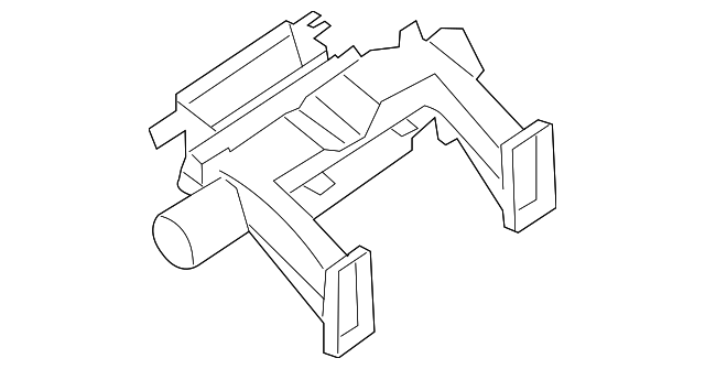 27860-9FD0B Деталь CENTER DUCT