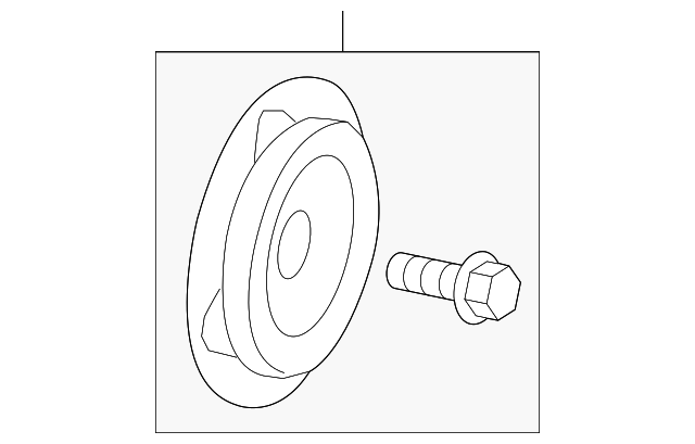 68166479AA Деталь CLUTCH PLATE & HUB ASSY