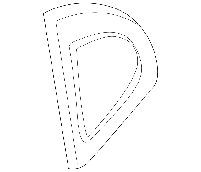 82273AR000 Деталь WINDOW FRAME, LEFT