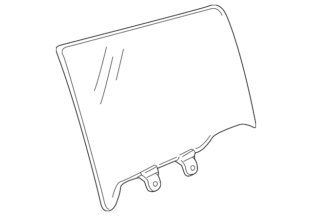 82300AR002 Деталь MOVEABLE GLASS, RIGHT