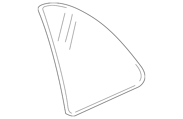 82263AT300 Деталь FIXED GLASS, LEFT