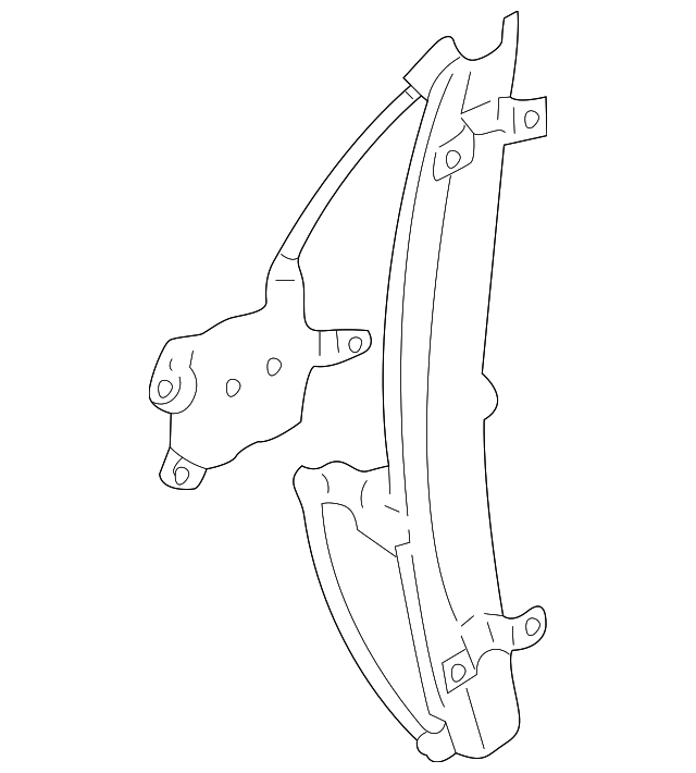 82720AR000 Деталь REGULATOR, RIGHT