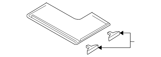 1K0-877-255-A-23W Деталь SUNSHADE