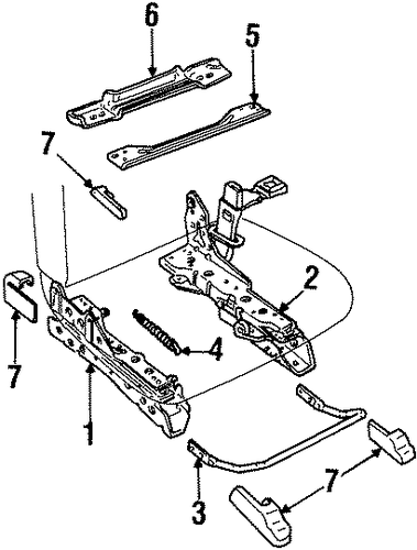 Crown Victoria TRACKS & COMPONENTS 2