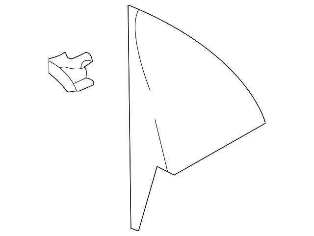 0K53B-69125 Деталь CORNER COVER, RIGHT