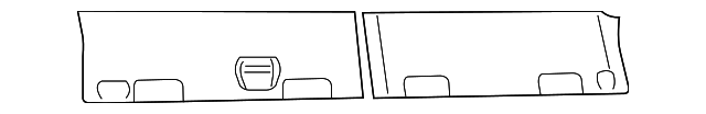 1MF36XDVAB Деталь PANEL, RIGHT