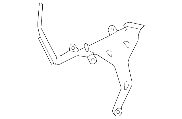 4C2Z-14A301-CA Деталь CONTROLLER BRACKET