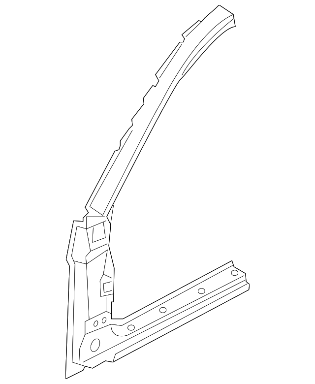 71120-1EA20 Деталь HINGE PILLAR, RIGHT