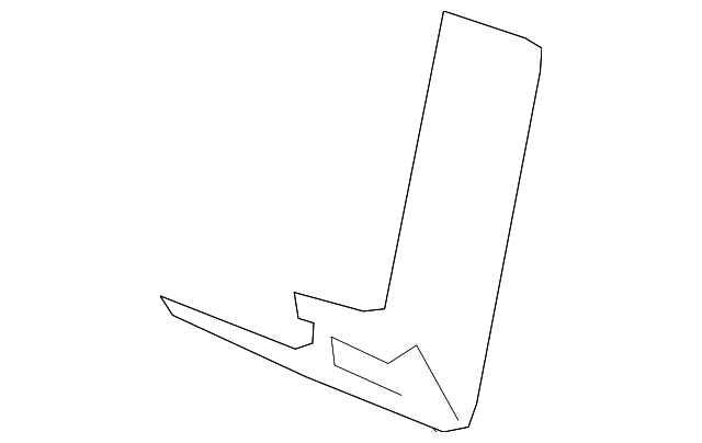 19127646 Деталь SEAT BACK PAD, RIGHT