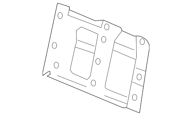88943929 Деталь SEAT BACK PANEL, LEFT