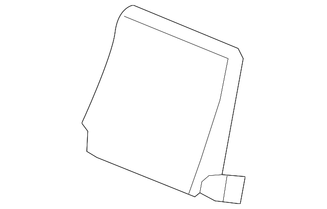 19127651 Деталь ARMREST, LEFT