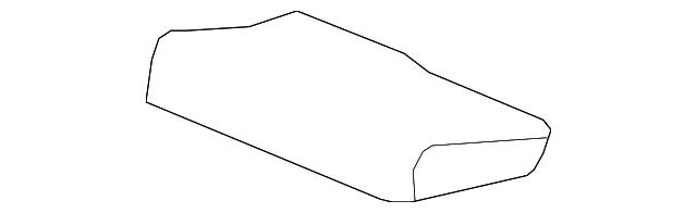 19127647 Деталь SEAT CUSHION PAD, LEFT