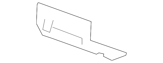 88942443 Деталь FILLER PANEL, RIGHT