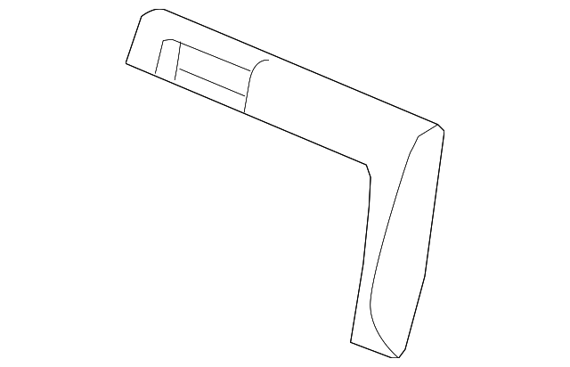 19127645 Деталь SEAT BACK PAD, LEFT