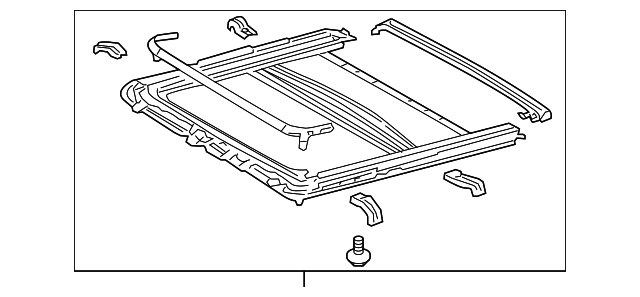 63203-AC010-B0 Деталь FRAME ASSY