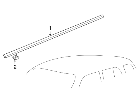 Tracker EXTERIOR TRIM - ROOF