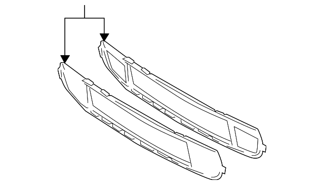 51-11-7-171-347 Деталь BUMPER FILLER, RIGHT