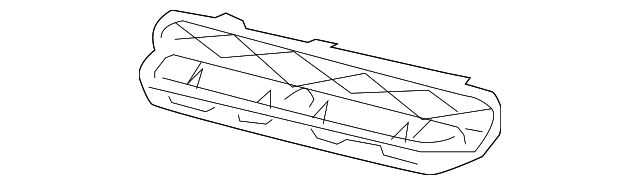 51-11-7-159-594 Деталь OUTER GRILLE, RIGHT